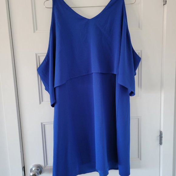 Blue Maternity Dress - Picture 3 of 3